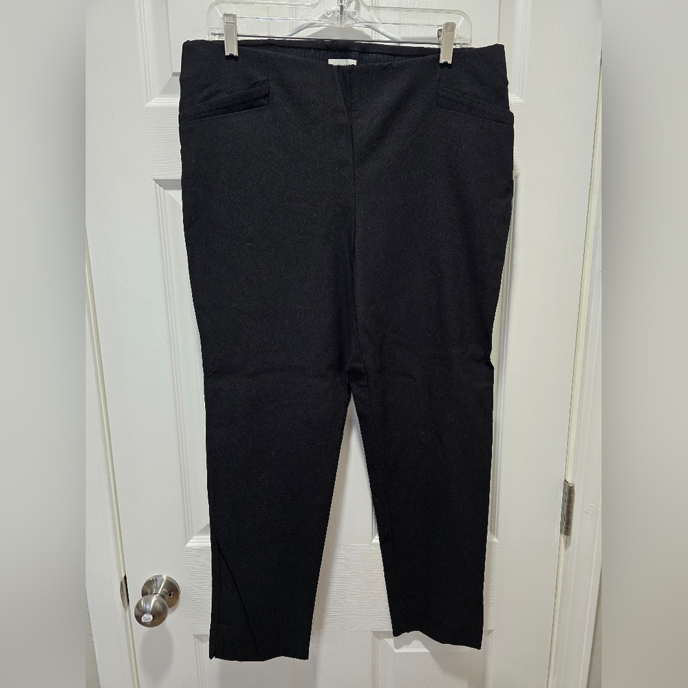Van Heusen Black Stretch Pants